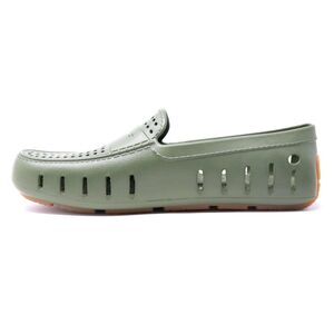 Floafers Country Club Driver Cyprus Gum Green Men's Casual Slip On Shoes 10